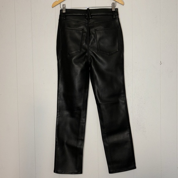 Good American Better Than Faux Leather Icon Jeans - Picture 7 of 17